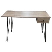 Wholesale - 47" OAK DESK WITH METAL LEGS C/P 1